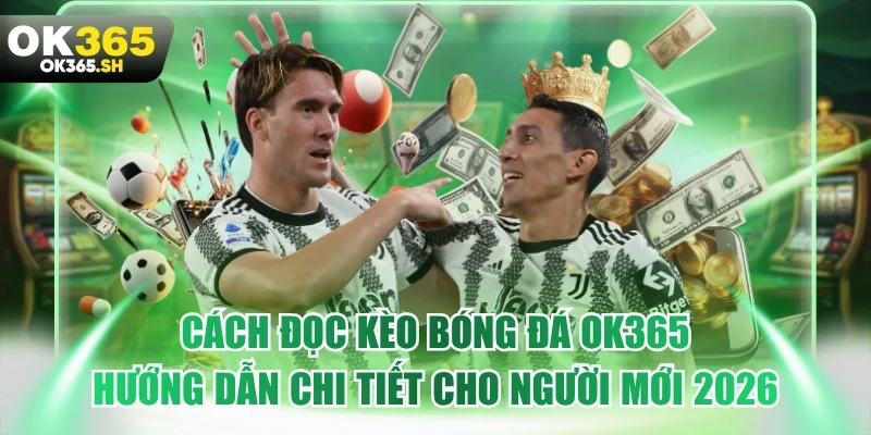 Cách đọc kèo bóng đá OK365
