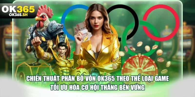 Chiến thuật phân bổ vốn OK365 theo thể loại game tối ưu hóa cơ hội thắng bền vững.