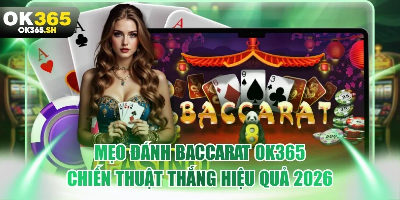 Mẹo đánh baccarat OK365