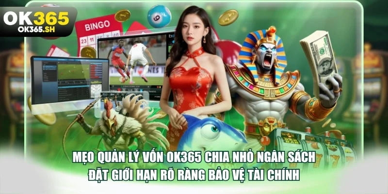 Mẹo quản lý vốn OK365 chia nhỏ ngân sách đặt giới hạn rõ ràng bảo vệ tài chính.