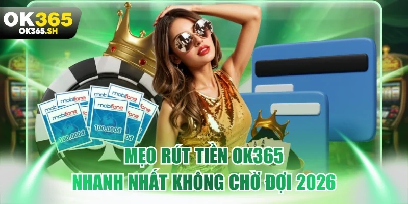 Mẹo rút tiền OK365 nhanh nhất